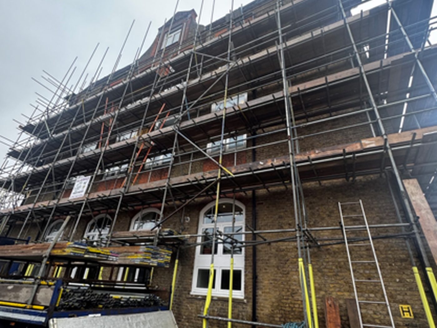 Bow Brook House External Works site photo 1